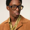 Lunettes de soleil marron 75006