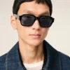 Lunettes de soleil noires 75006