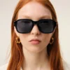 Lunettes de soleil noires 75006
