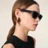 Lunettes de soleil noires 75009