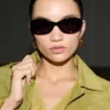Lunettes de soleil noires 75017