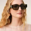 Lunettes de soleil vertes 75001