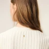 Mini-robe Godet en maille blanche