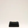 Mini sac Carrousel en cuir de vache noir