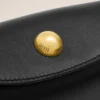 Mini sac Carrousel en cuir de vache noir