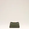 Mini sac Carrousel en cuir de vachette vert