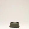 Mini sac Carrousel en cuir de vachette vert