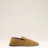Mules mi-hautes en cuir de vache marron