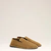 Mules mi-hautes en cuir de vache marron