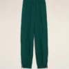 Pantalon de survêtement Ami de Coeur en coton vert