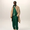 Pantalon de survêtement Ami de Coeur en coton vert