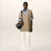 Pantalon de travail en coton blanc