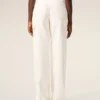 Pantalon de travail en coton blanc