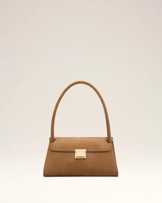 Petit sac Mimi en cuir de vache marron