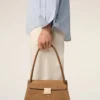 Petit sac Mimi en cuir de vache marron