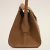 Petit sac Mimi en cuir de vache marron