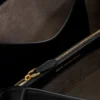 Petit sac Mimi en cuir de vache noir