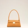 Petit sac Mimi en cuir de vache orange
