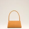 Petit sac Mimi en cuir de vache orange