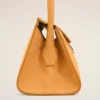Petit sac Mimi en cuir de vache orange