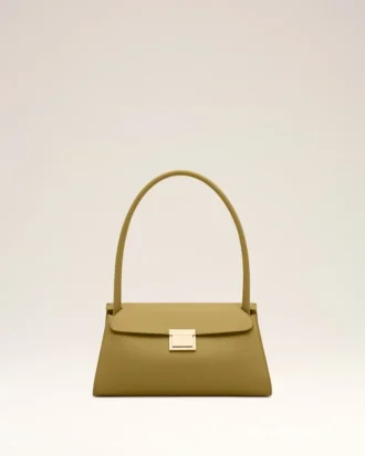 Petit sac Mimi en cuir de vache vert