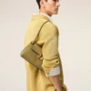 Petit sac Mimi en cuir de vache vert