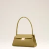 Petit sac Mimi en cuir de vache vert