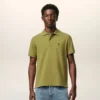 Polo Ami de Coeur à manches courtes en coton vert