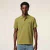 Polo Ami de Coeur à manches courtes en coton vert