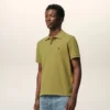 Polo Ami de Coeur à manches courtes en coton vert