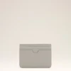 Porte-cartes Ami de Coeur en cuir de vachette gris