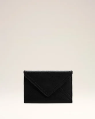Porte-cartes Etienne en cuir Taurillon noir