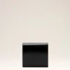 Portefeuille compact Paris Paris en cuir de vache noir