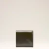 Portefeuille compact Paris Paris en cuir de vachette vert
