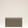 Portefeuille Paris Paris Continental en cuir verni gris