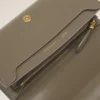 Portefeuille Paris Paris Continental en cuir verni gris