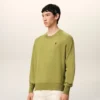 Pull Ami de Coeur à col rond en laine verte