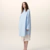 Robe chemise ample Ami de Coeur en coton bleu