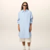 Robe chemise ample Ami de Coeur en coton bleu
