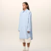 Robe chemise ample Ami de Coeur en coton bleu