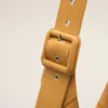 Sac à bandoulière Etienne en cuir Taurillon jaune