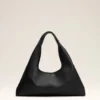 Sac à bandoulière Etienne en cuir Taurillon noir