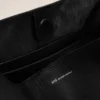 Sac à bandoulière Etienne en cuir Taurillon noir