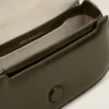 Sac à bandoulière Paris Paris en cuir de vache vert