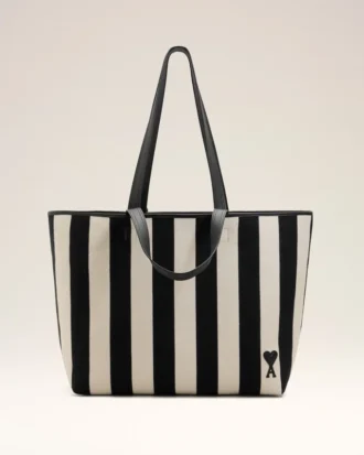Sac cabas Ami de Coeur en coton blanc
