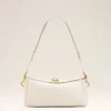 Sac Carrousel en cuir de vache blanc