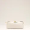 Sac Carrousel en cuir de vache blanc