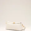 Sac Carrousel en cuir de vache blanc