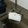 Sac Carrousel en cuir de vache blanc
