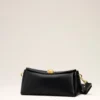 Sac Carrousel en cuir de vache noir
